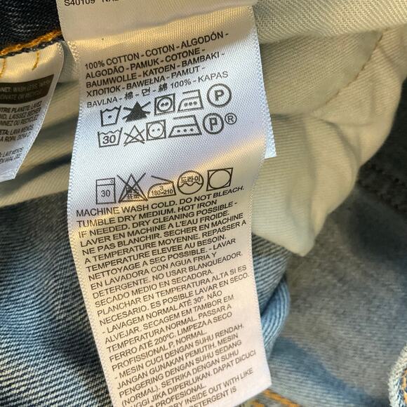 Levi’s Men Jeans 550 Size W36xL30 Blue Straight Leg Mid Rise - Picture 10 of 12